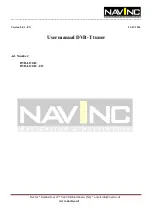 NavInc DVB-LOGIC User Manual preview