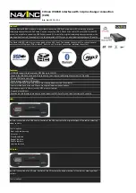 Preview for 1 page of NavInc USB-PEU-RD4 User Manual