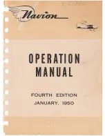 Preview for 1 page of Navion 1950 Deluxe Operation Manual