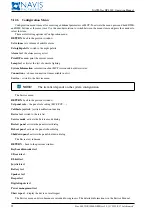 Предварительный просмотр 100 страницы NAVIS NavDP 4000 Series Operation Manual