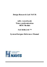 Предварительный просмотр 1 страницы NAVIS NAVIOR-24S Reference Manual