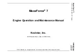Navistar MaxxForce 7 Operation And Maintenance Manual preview