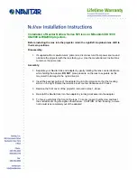 Navitar 585MCZ500 Installation Instructions preview