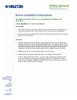 Preview for 1 page of Navitar 655MCL1028 Installation Instructions