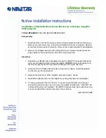 Navitar 656MCL012 Installation Instructions preview