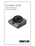 Navitar VideoMate 6100 User Manual preview