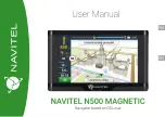 Preview for 1 page of Navitel N500 MAGNETIC User Manual