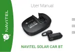 Navitel SOLAR CAR BT User Manual preview