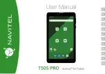 Navitel T505 PRO User Manual preview