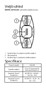 Предварительный просмотр 2 страницы Navitel USP45 SLIM User Manual