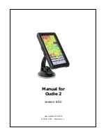 Предварительный просмотр 1 страницы Naviter Oudie 2 Manual