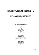 Navitron NT888G MK2 Operating Manual preview