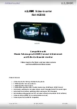 Preview for 1 page of NavLinkz RL4-MZD88 Manual