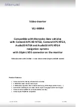 NavLinkz VL1-MBN4 Manual preview