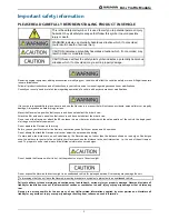 Preview for 3 page of Navman F-Series B2+ User Manual