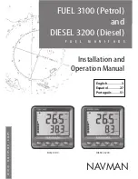 Предварительный просмотр 1 страницы Navman FUEL 3100 Installation And Operation Manual