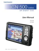 Предварительный просмотр 1 страницы Navman iCN 500 series User Manual