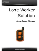 Предварительный просмотр 1 страницы Navman Lone Worker Installation Manual