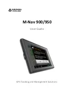 Preview for 1 page of Navman M-Nav 900 User Manual