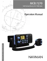 Navman MCB 7270 Operation Manual preview