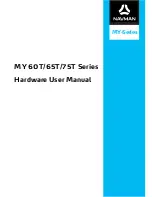 Navman MY 60T Series Hardware User Manual предпросмотр