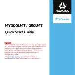 Navman MY300LMT Quick Start Manual preview