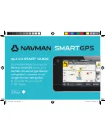 Preview for 1 page of Navman SmartGPS Quick Start Manual