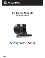 Navman T1 N20 User Manual preview