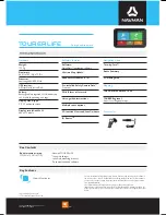 Preview for 2 page of Navman TOURER LIFE Specification