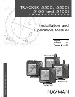 Navman TRACKER 5100 Installation And Operation Manual preview