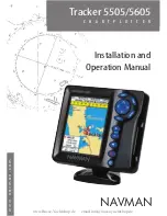 Navman Tracker 5505 Installation And Operation Manual preview