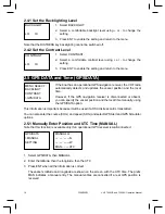 Preview for 16 page of Navman VHF 7200 Operation Manual