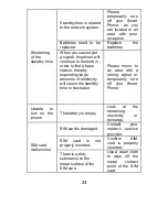 Предварительный просмотр 23 страницы Navon D 501 User Manual