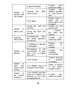 Предварительный просмотр 24 страницы Navon D 501 User Manual