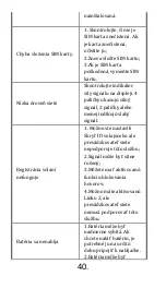 Preview for 40 page of Navon Mizu BT 60 User Manual