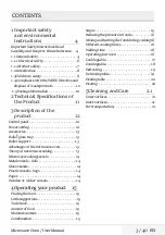 Preview for 4 page of Navon NMO-17BW User Manual