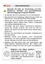 Preview for 6 page of Navox 83 77 62 Instruction Manual