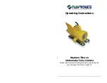 NAVROUTE Neptune Tiburon Operating Instructions Manual preview