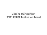 Preview for 1 page of NavSpark PX1172RDP-EVB Getting Started