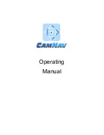 Предварительный просмотр 1 страницы Navtech Systems CamNav Operating Manual