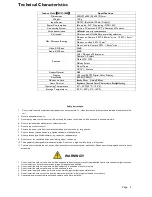 Preview for 2 page of Navtex NVX-1000 Safety & Operating Instructions Manual