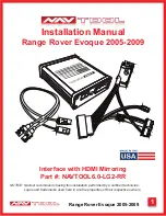 NavTool 6.0-LG2-RR Installation Manual preview