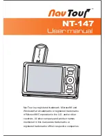 Preview for 1 page of NavTour NT-147 User Manual