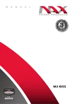 NAX 4000S Manual preview