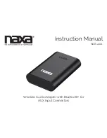 Предварительный просмотр 1 страницы Naxa NAB-4001 Instruction Manual