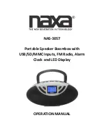 Naxa NAS-3057 Operation Manual preview