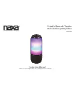 Предварительный просмотр 1 страницы Naxa NAS-3102 Instruction Manual