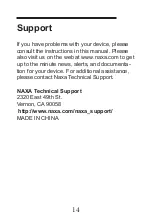 Preview for 14 page of Naxa NAS-3105D Instruction Manual