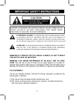 Предварительный просмотр 2 страницы Naxa NAS-5004 Instruction Manual