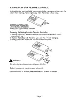 Preview for 8 page of Naxa NCA-601 Instruction Manual